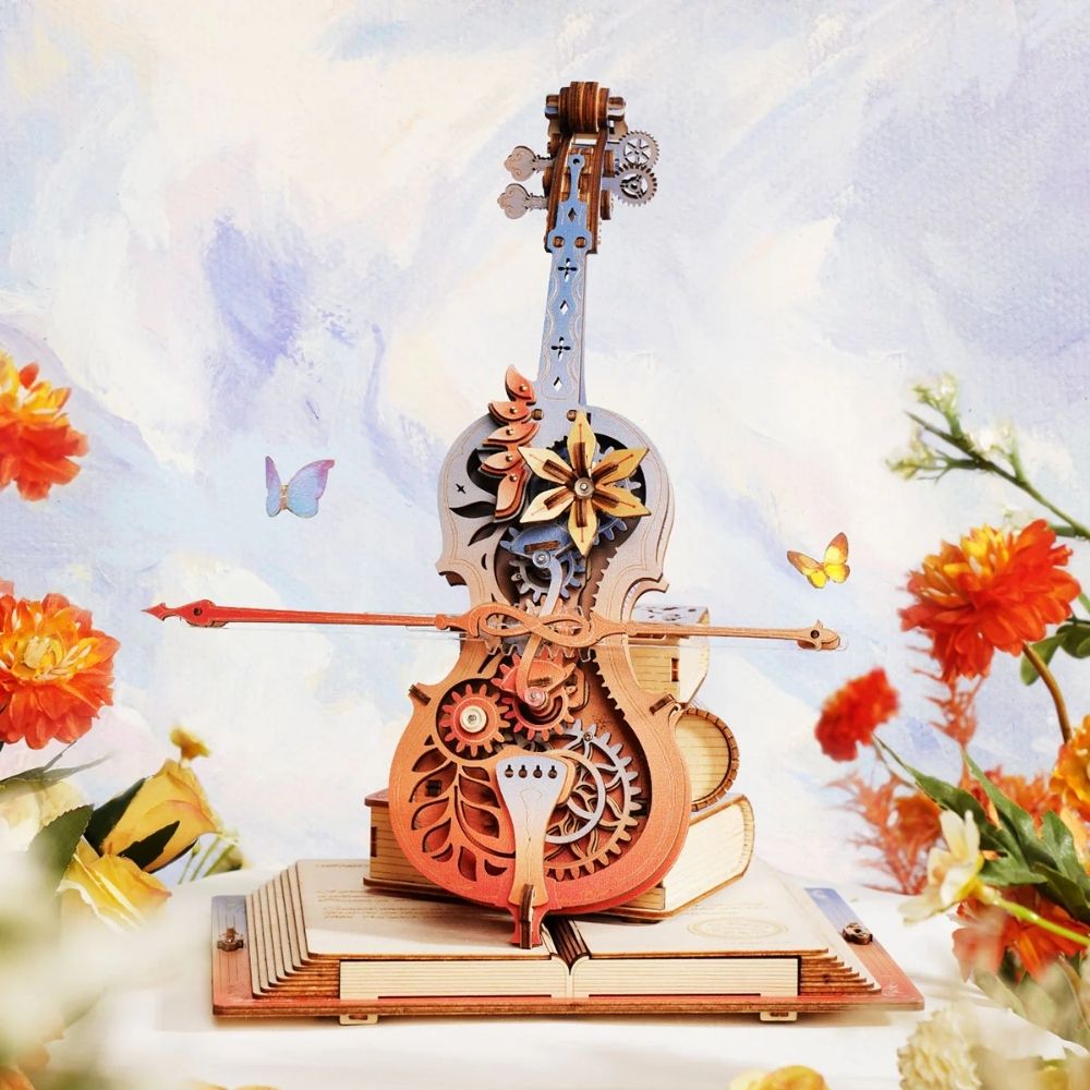 3D Puzzle Music Box - Symphony of Gorgeous Dreams Figured'Art