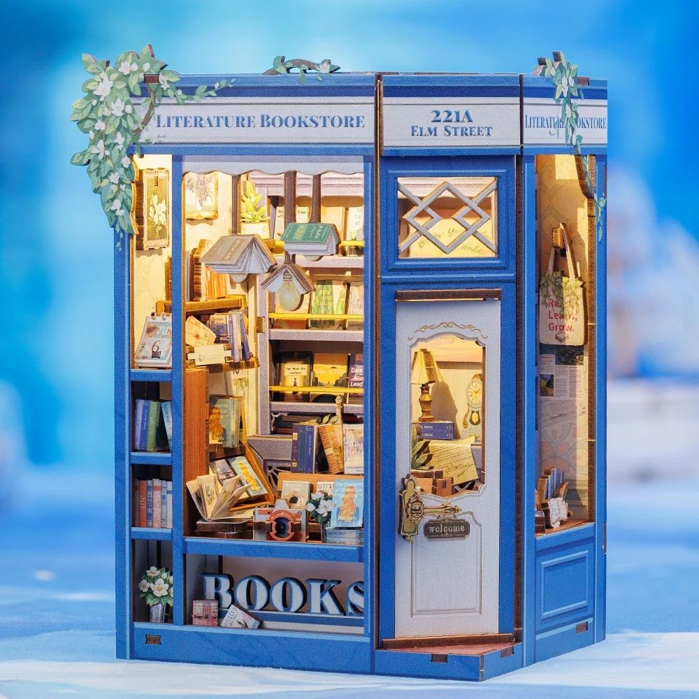 DIY Book Nook Kit - Literature Bookstore Figured'Art