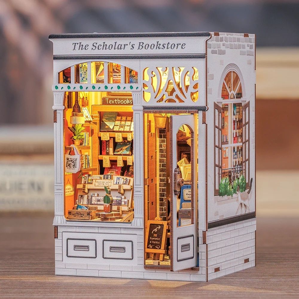 DIY Book Nook Kit - The Scholar's Bookstore Figured'Art
