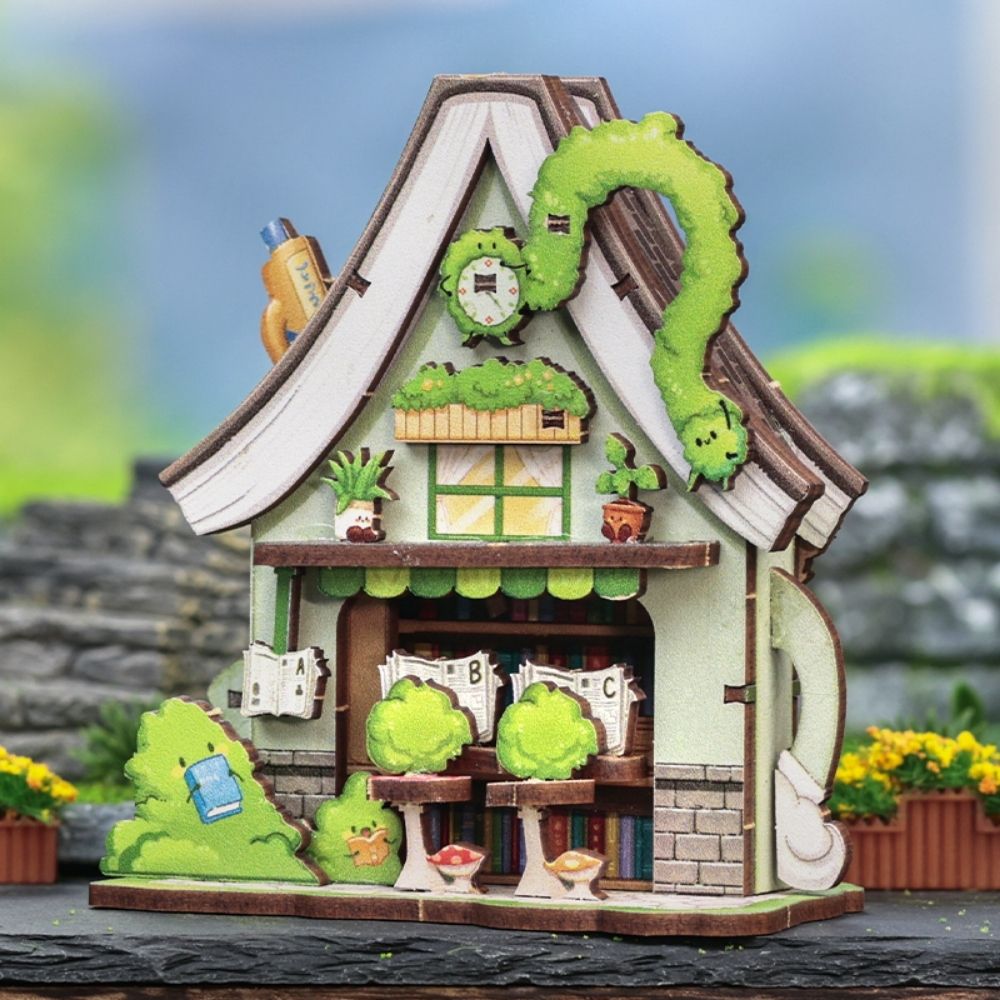 Miniature House - Little Bookshop Figured'Art