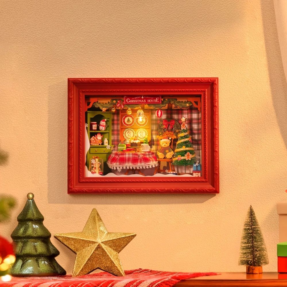 3D Puzzle - Christmas Eve Party Figured'Art