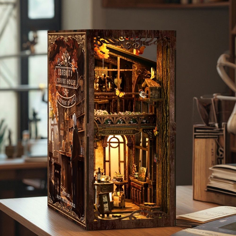 DIY Book Nook Kit - The Serenity Coffee House