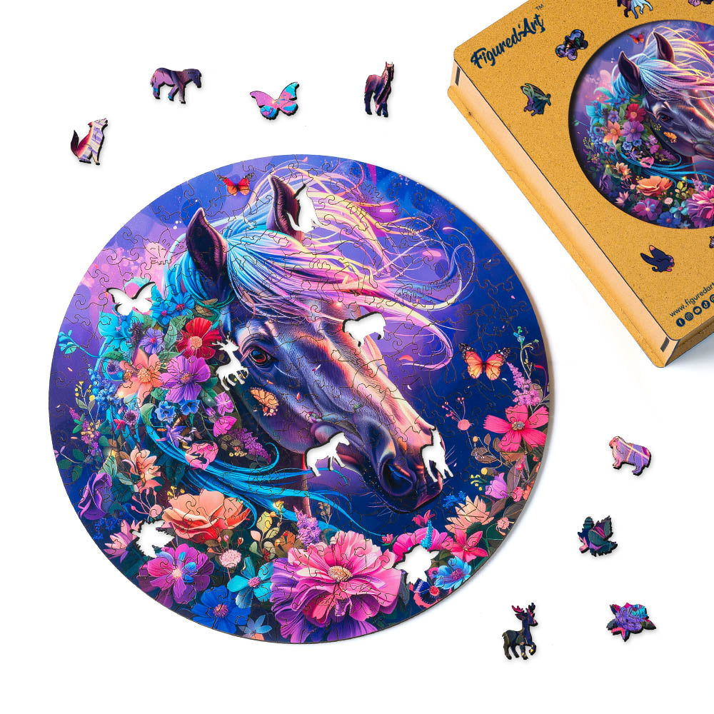 Wooden Puzzle - Mystical Horse