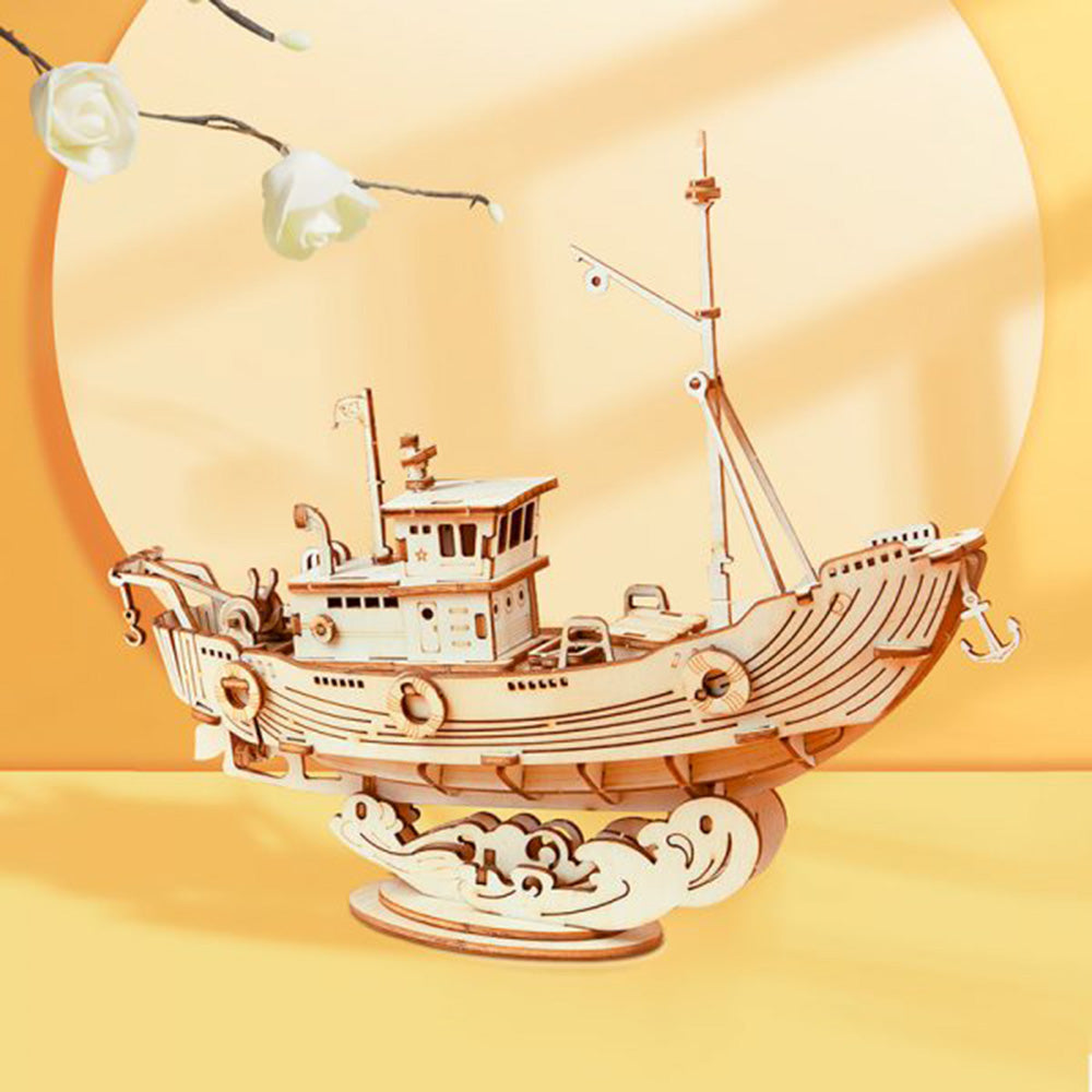 3D Puzzle - Fishing Ship