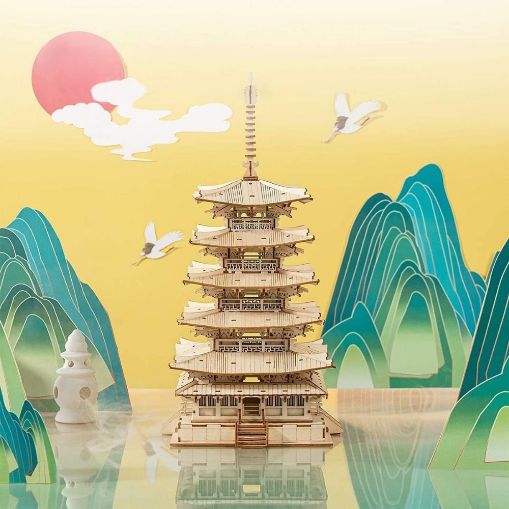 3D Puzzle - Five-Story Pagoda