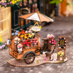 3D Puzzle - Blossom Cart