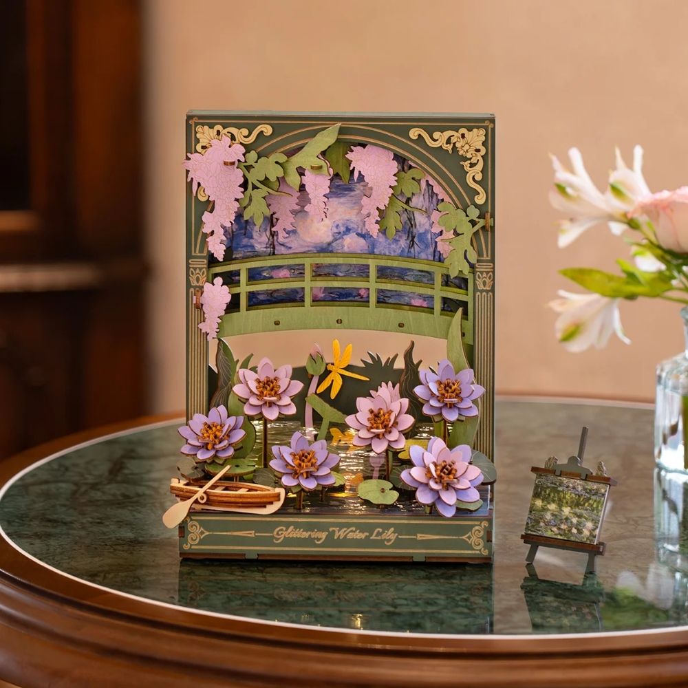 3D Puzzle - Glittering Water Lily
