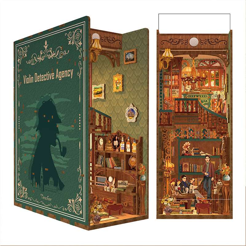 DIY Book Nook Kit - Violin Detective Agency