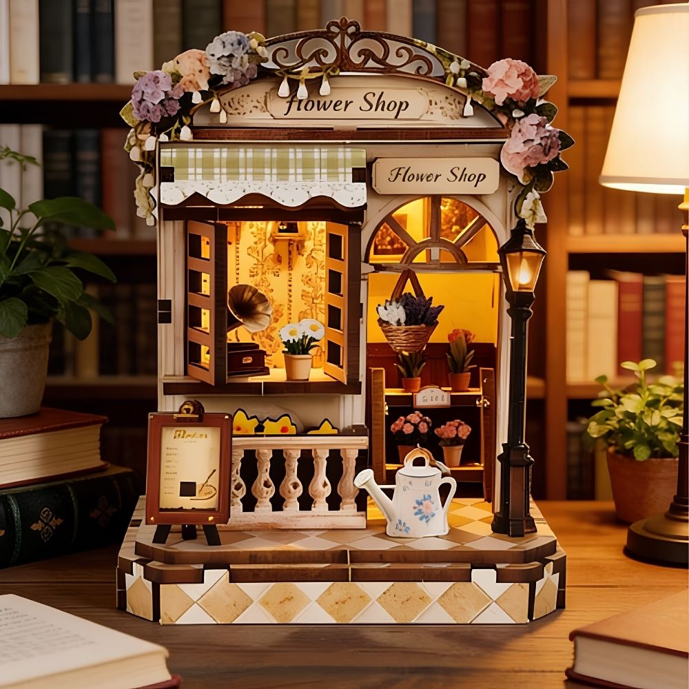Miniature House - Morning Dew Florist