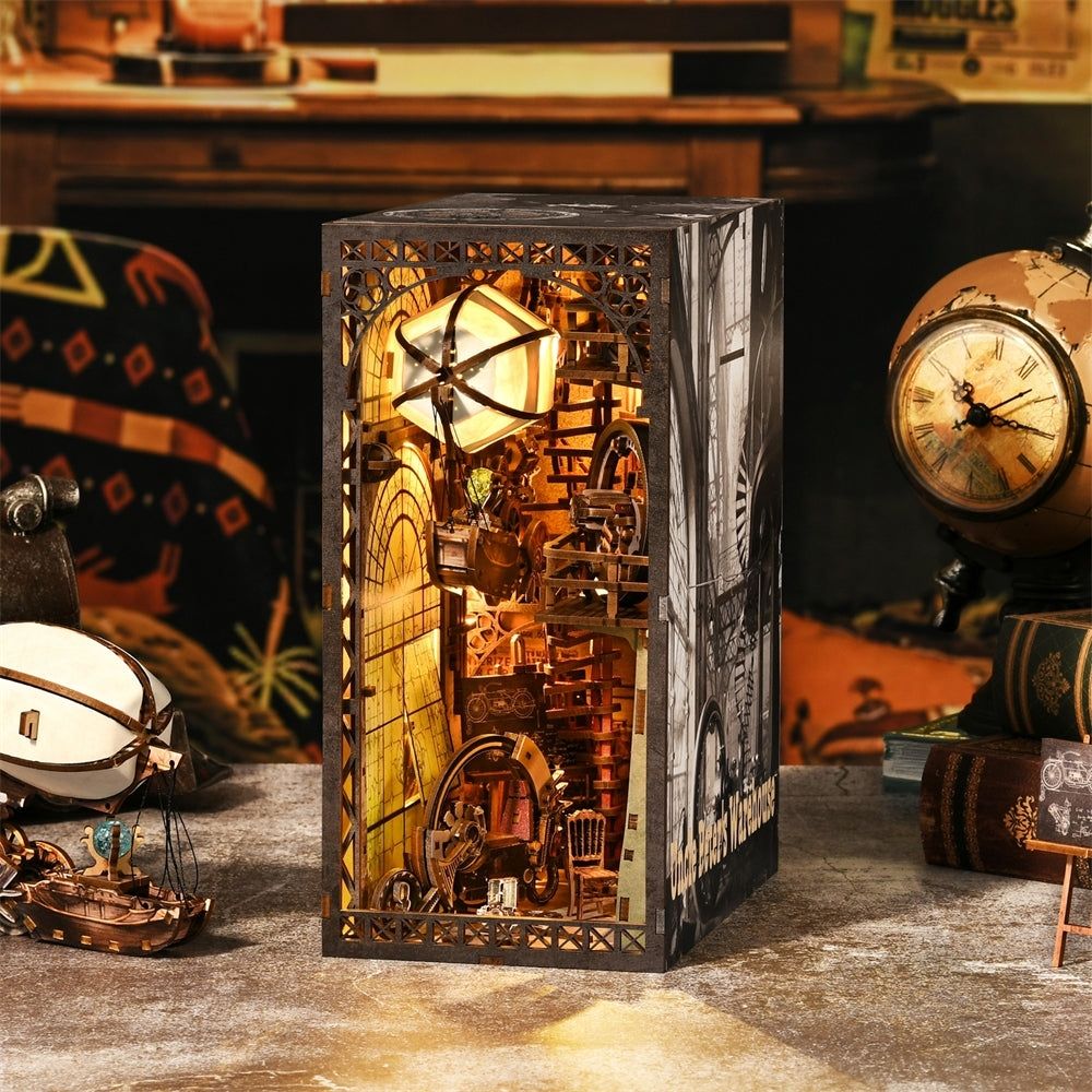DIY Book Nook Kit - Uncle Pete's Warehouse Figured'Art