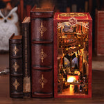 DIY Book Nook kit UK - Flame Common Room